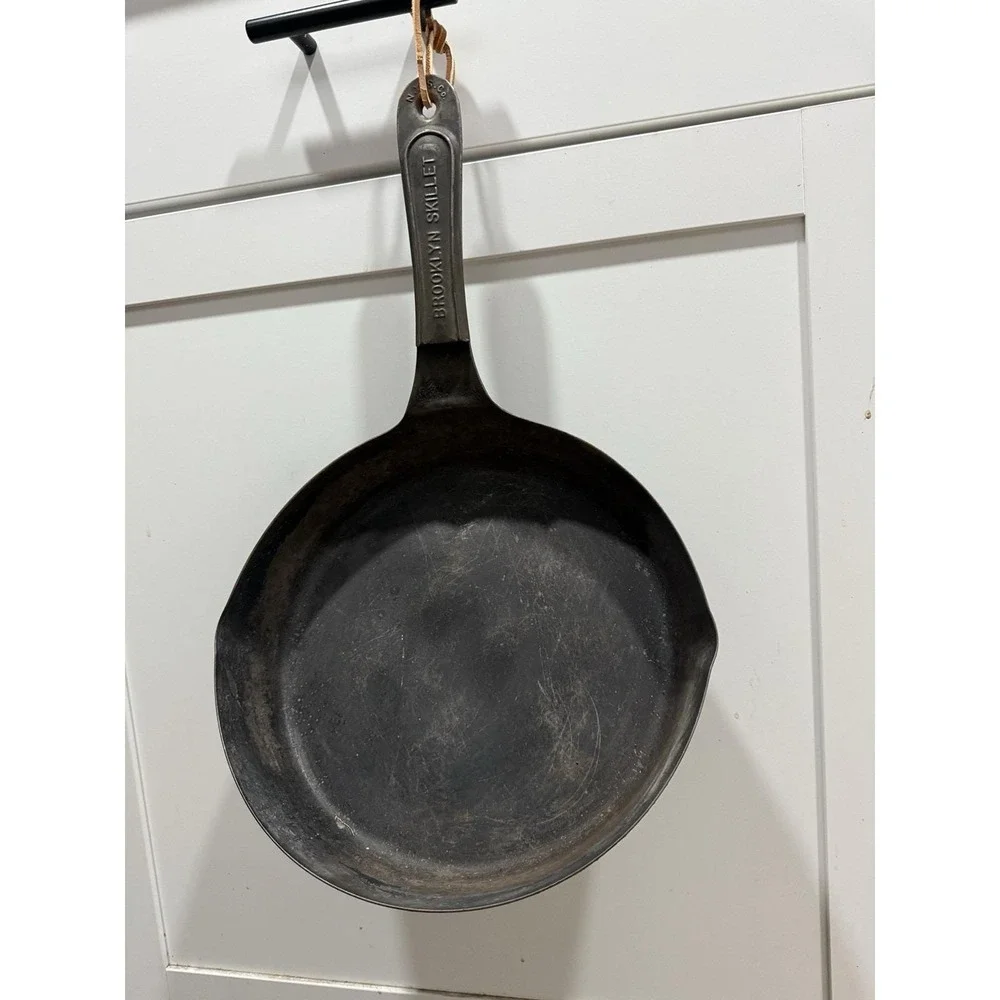 Lot Vintage Antique Camping Cowboy Skillets Frying Pans Ladle Spoon Primitive